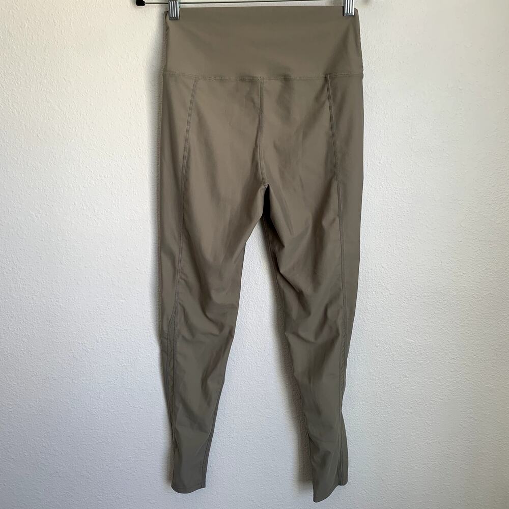 Carbon38 Mesh Insert Full Length Leggings In Silv… - image 4